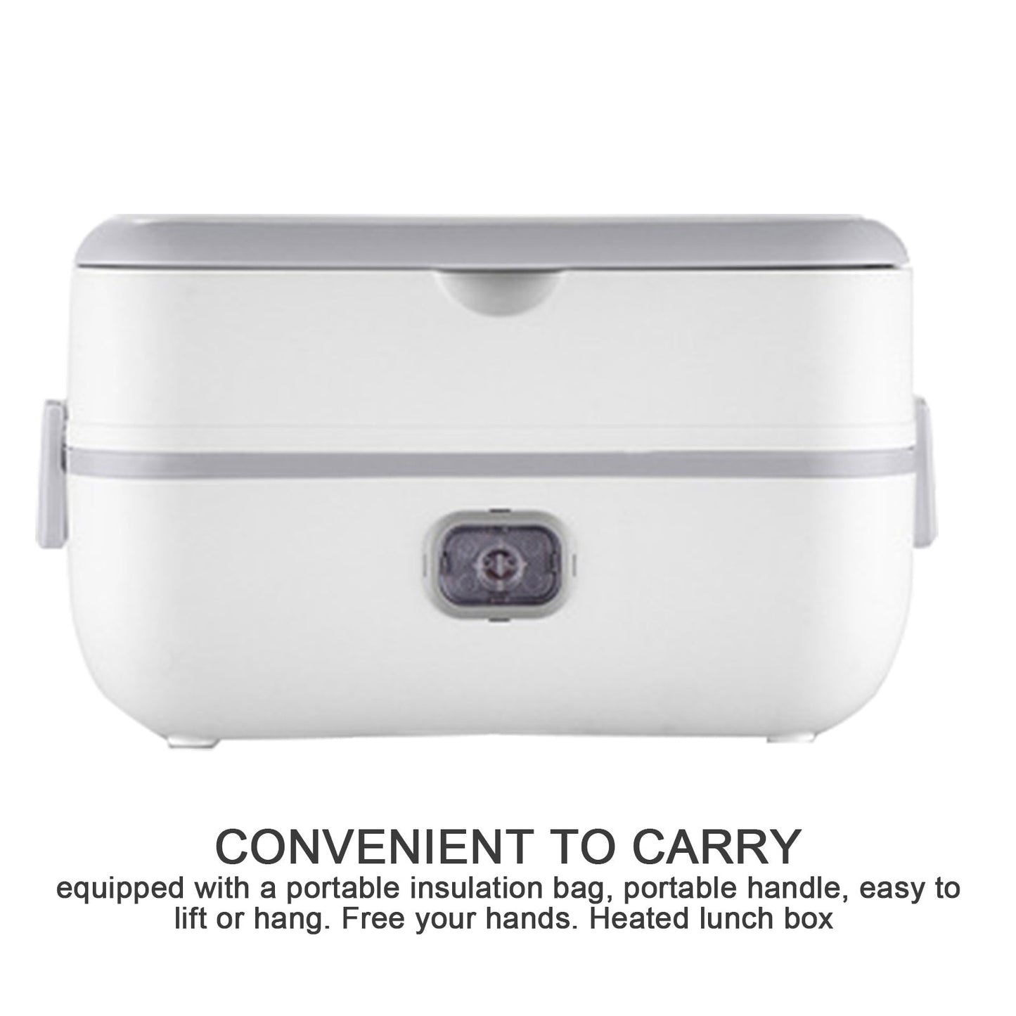 Boîte à déjeuner isotherme Portable 2-en-1 adapté aux voitures et aux maisons conteneur amovible en acier inoxydable 304