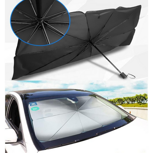 Pare-soleil de voiture de style parapluie
